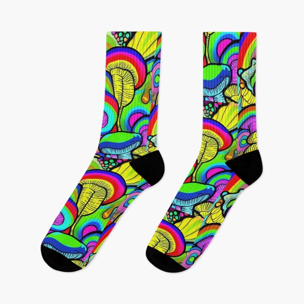 Item preview, Colorful Shrooms - Rainbow Mushroom designed and sold by artayki.