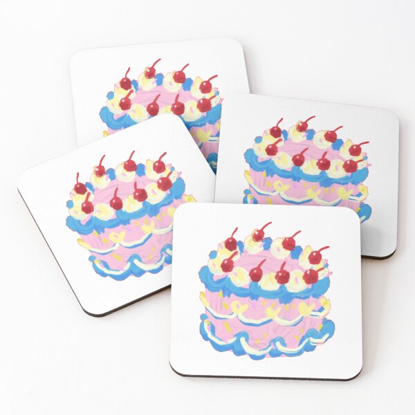Item preview, Cute Blue Cake! designed and sold by MeBrokeStudent.