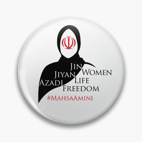 Item preview, Jin Jiyan Azadi - Women Life Freedom - Iran - Mahsa Amini designed and sold by DesignByLeo.