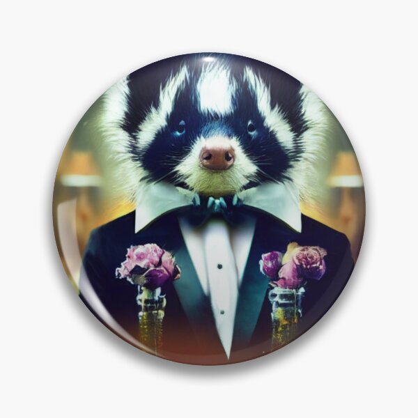 Item preview, Badger in a Tuxedo designed and sold by Juisevo.