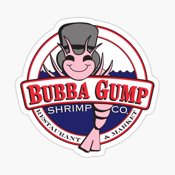Forrest Gump - Bubba Gump Shrimp Co. Sticker