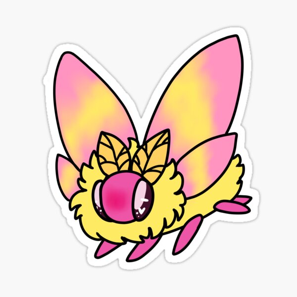 Polyphemus Moth Sticker — Andrea Dingeldein