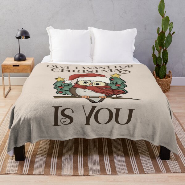 Item preview, Owl Christmas - Cute Christmas Pun Gift For Couples designed and sold by Myth-Creatures.