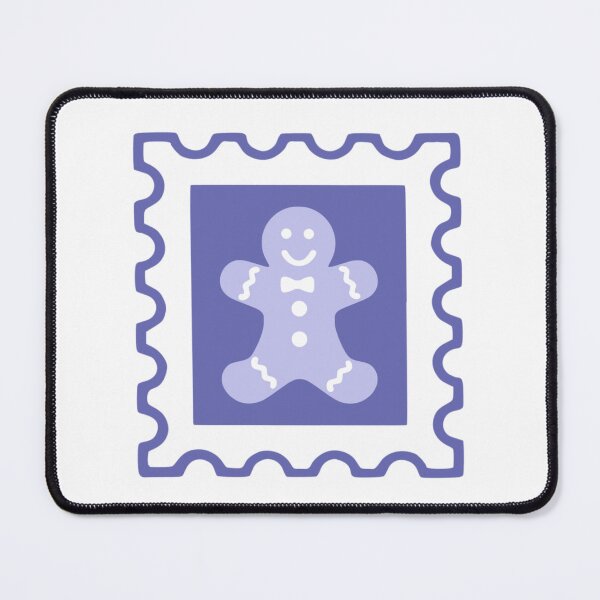 Item preview, Christmas Cookie with White Frosting Post Stamp designed and sold by TasimaDesign.