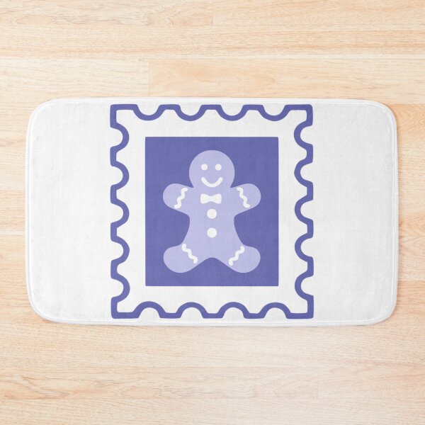 Item preview, Christmas Cookie with White Frosting Post Stamp designed and sold by TasimaDesign.
