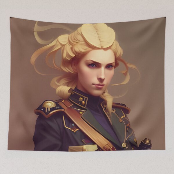 Item preview, Copy of Cute Steampunk Blonde in Military Uniform designed and sold by Eliteijr.