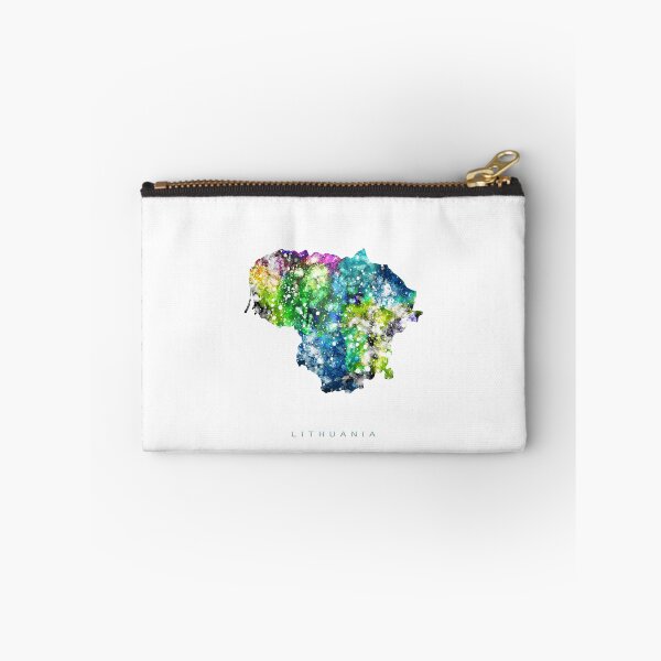 Item preview, Lithuania Map Watercolor Painting designed and sold by InkistPrints.