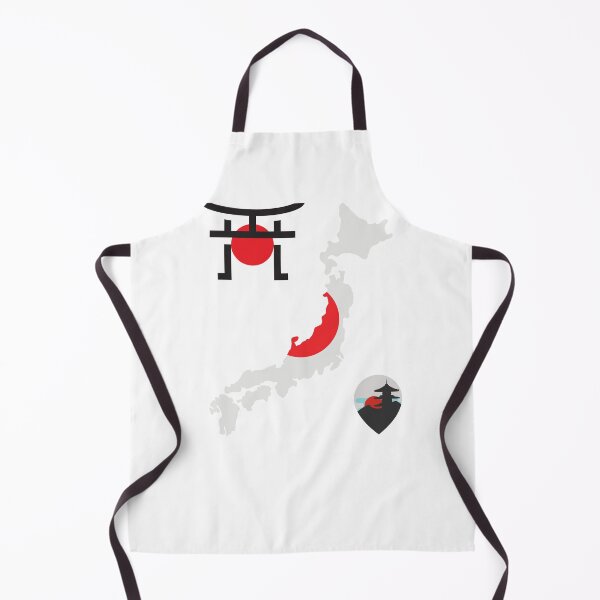 Item preview, Japan Map Flag designed and sold by Tienda-Vane.
