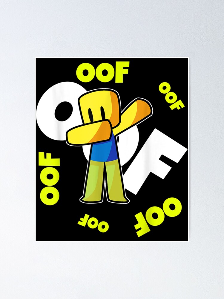 Cute Gaming Noob - OOF Meme Dabbing Dab Noob Gamer Boy Sticker