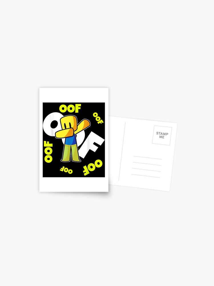 Cute Gaming Noob - OOF Meme Dabbing Dab Hand Drawn Noob Gamer | Sticker