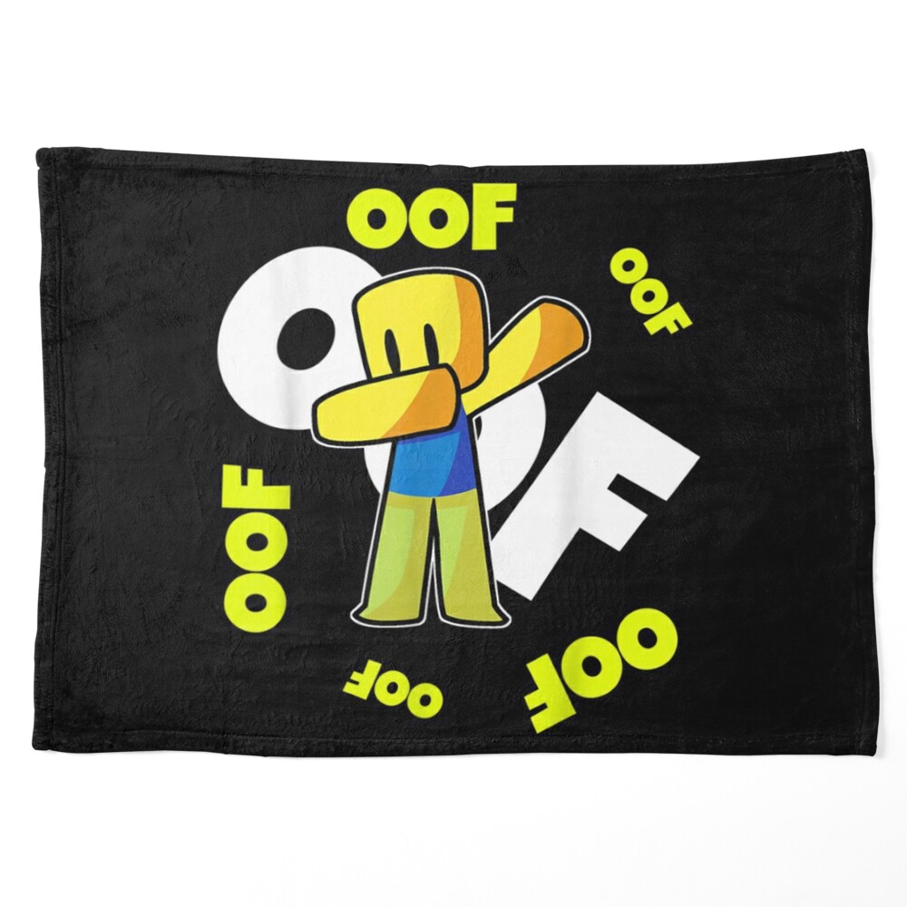 Dabbing die noob - Roblox Fleece Blanket