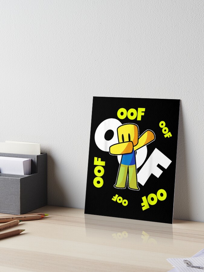 Roblox Noob  Art Board Print for Sale by AshleyMon75003