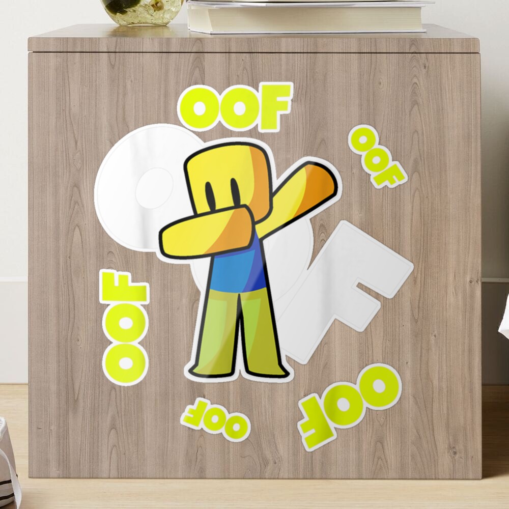 7012684 Roblox Oof Meme Funny Noob Gamer Gifts Idea Stickers for Sale