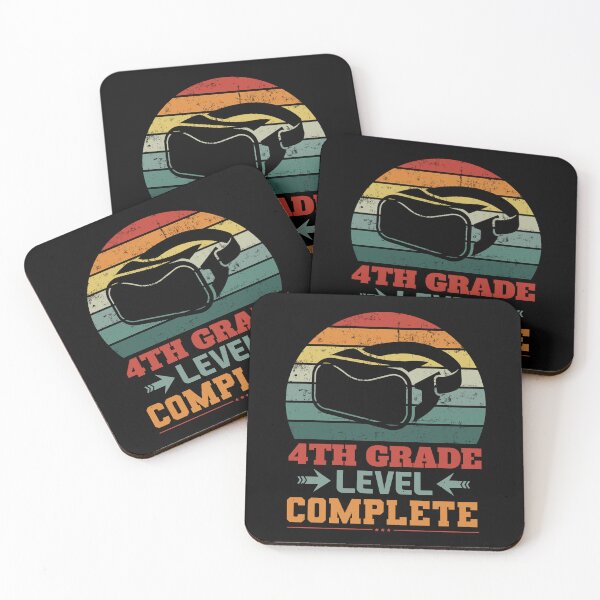 Item preview, 4th Grade Level Completed Passed Student VR Gamer Virtual Reality designed and sold by DadJokeDescript.