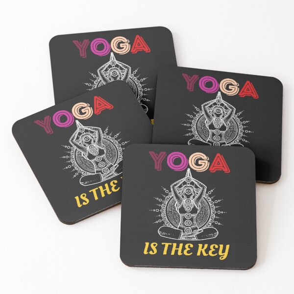 Item preview,  Yoga is the key gift for friends, brother, father, mother, sister, uncle, aunt, student, and loved one designed and sold by dsignstore911.