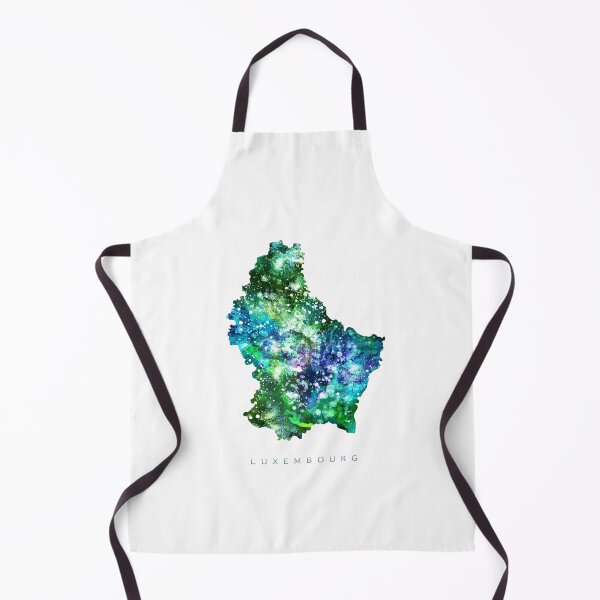 Item preview, Luxembourg Map Watercolor Painting designed and sold by InkistPrints.