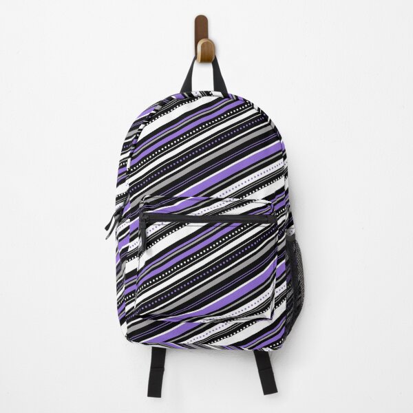 Item preview, Subtle Ace Pride Colors Diagonal Stripes designed and sold by humnoo.