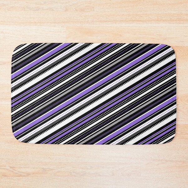 Item preview, Subtle Ace Pride Colors Diagonal Stripes designed and sold by humnoo.