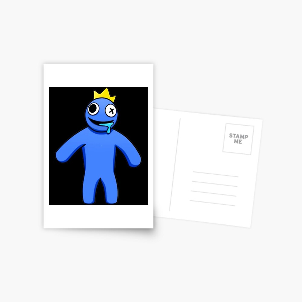 Blue Rainbow Friend  Sticker for Sale by rinjinsato