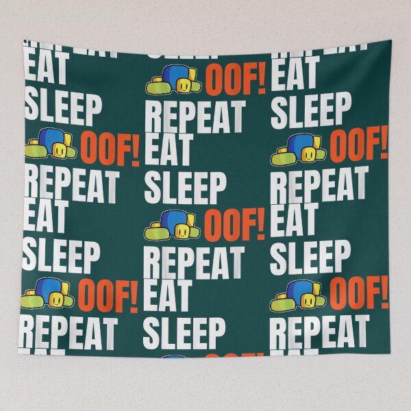 Item preview, Eat Sleep Oof Repeat Funny Meme Gamers Gift Idea   designed and sold by rinjinsato.