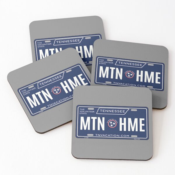 Item preview, Mountain Home Tennessee License Plate designed and sold by dmbdana.