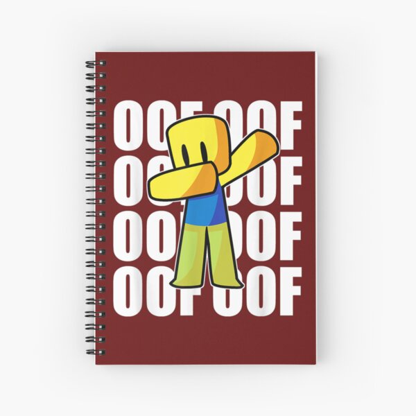 Dead noob roblox Spiral Notebook by Vacy Poligree - Pixels