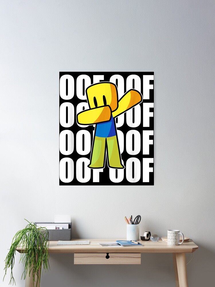 Dabbing die noob - Roblox Greeting Card by Holman Pares