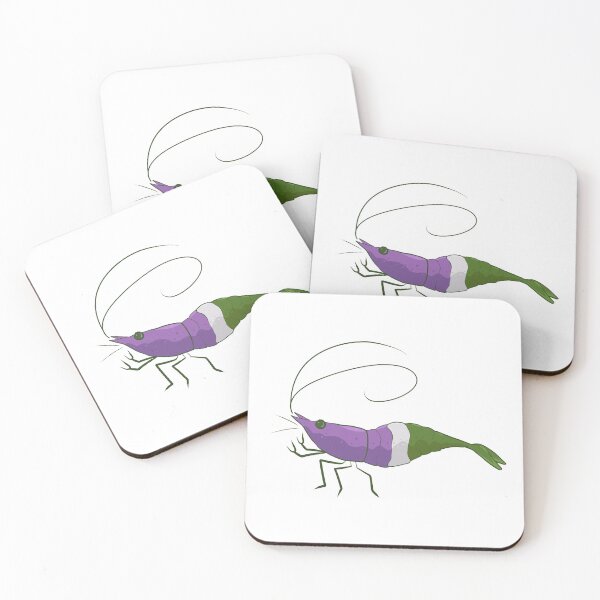 Item preview, GenderQueer Pride Neocaridina Freshwater Shrimp designed and sold by SnowAfterFyre.