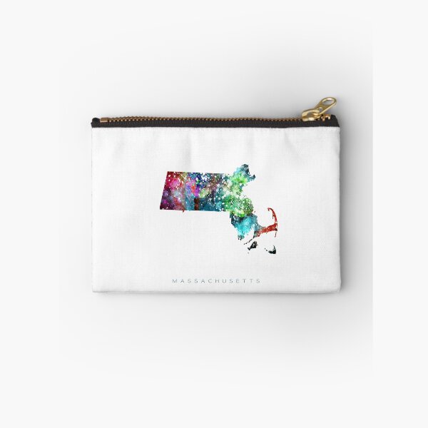 Item preview, Massachusetts Map Watercolor Painting designed and sold by InkistPrints.