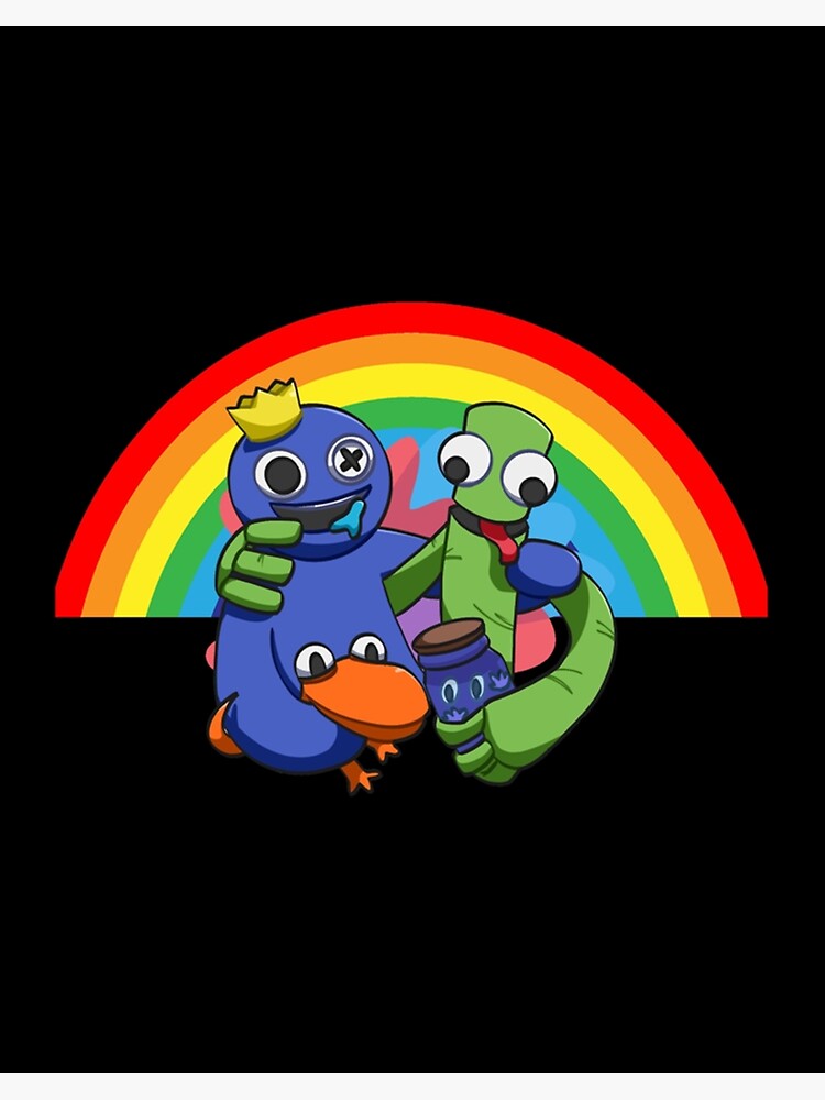 rainbow friends game  Art Print for Sale by zedekilesser45