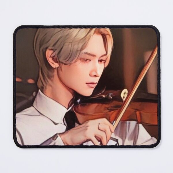 Item preview, Ateez Inception Diary Film Yeosang with Violin designed and sold by LiveKpop.