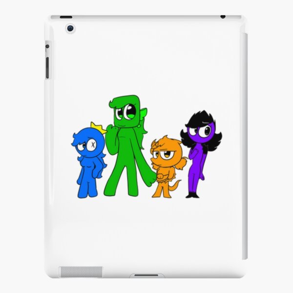 Green, orange and Blue rainbow friends characters  iPad Case & Skin for  Sale by ismailalrawi