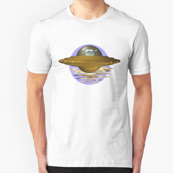 Green Martian Slim Fit T-Shirt