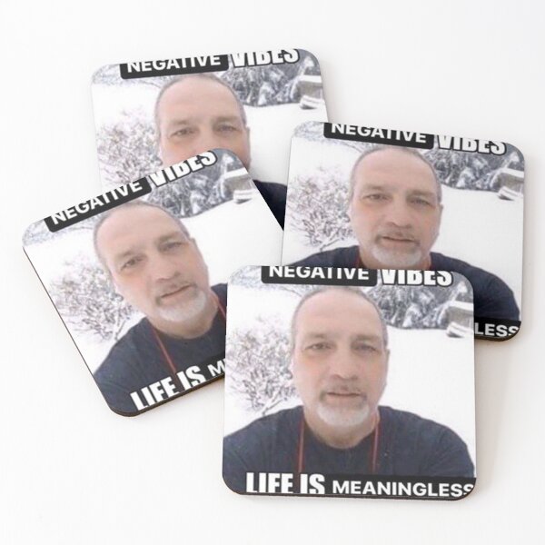 Item preview, Negative vibes life is meaningless designed and sold by cocksnot.