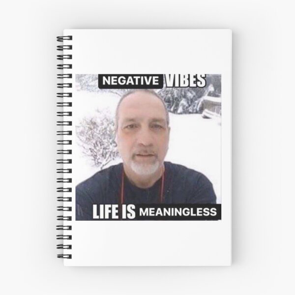 Item preview, Negative vibes life is meaningless designed and sold by cocksnot.