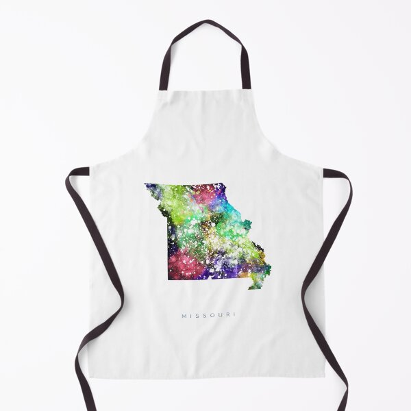 Item preview, Missouri Map Watercolor Painting designed and sold by InkistPrints.