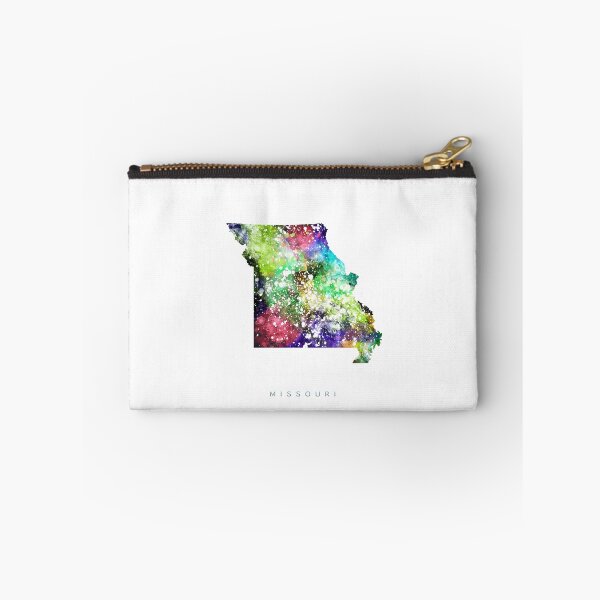 Item preview, Missouri Map Watercolor Painting designed and sold by InkistPrints.