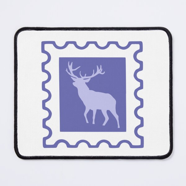 Item preview, Santa's Reindeer Post Stamp designed and sold by TasimaDesign.