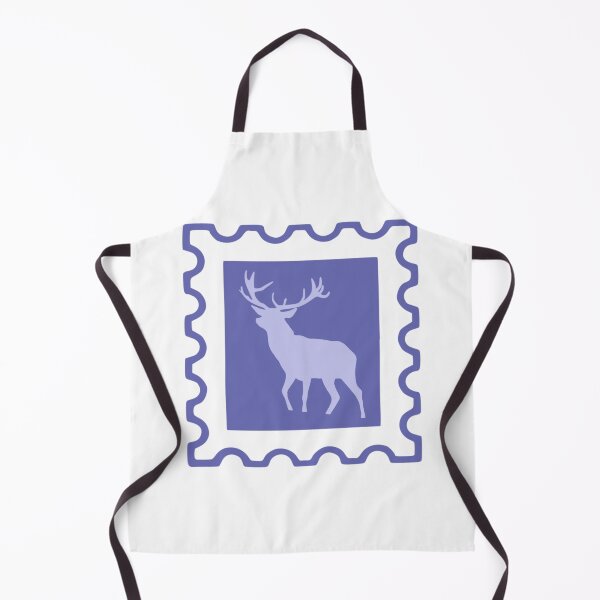 Item preview, Santa's Reindeer Post Stamp designed and sold by TasimaDesign.