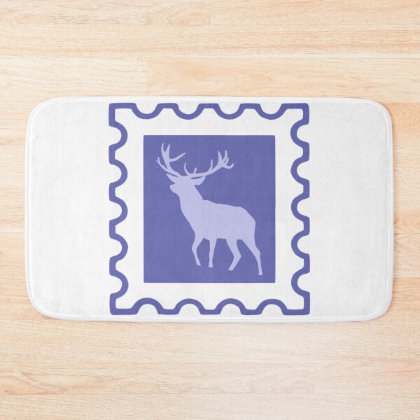 Item preview, Santa's Reindeer Post Stamp designed and sold by TasimaDesign.