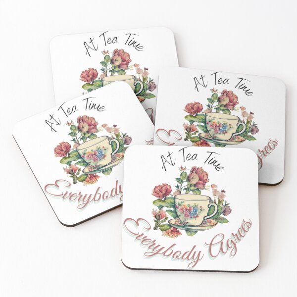 Item preview, Tea Time, Everyone Agrees designed and sold by Paint-of-Heart.