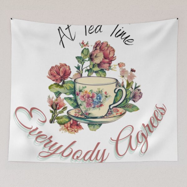 Item preview, Tea Time, Everyone Agrees designed and sold by Paint-of-Heart.