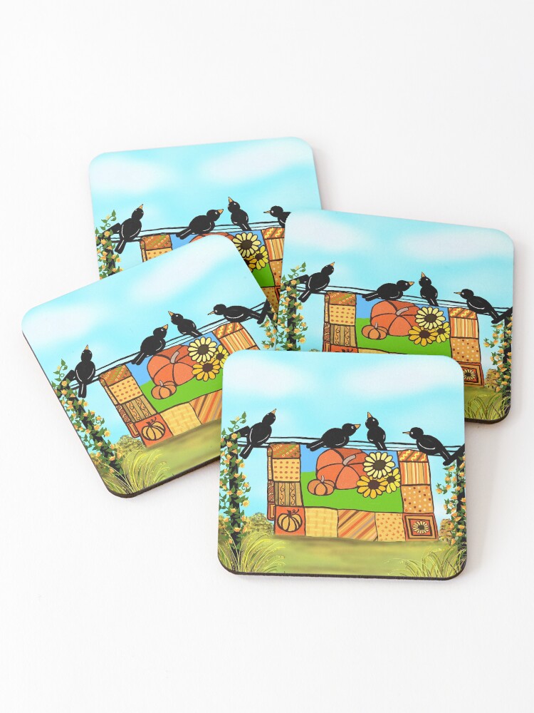 Thumbnail 1 of 5, Coasters (Set of 4), The Gathering designed and sold by Rkwkinnard.