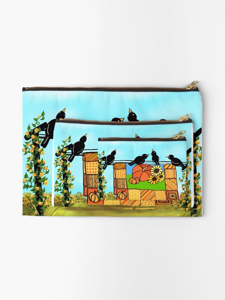 Thumbnail 2 of 4, Zipper Pouch, The Gathering designed and sold by Rkwkinnard.