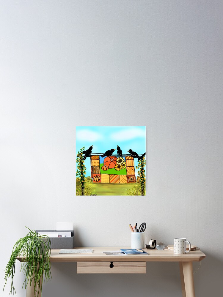 Thumbnail 2 of 3, Poster, The Gathering designed and sold by Rkwkinnard.