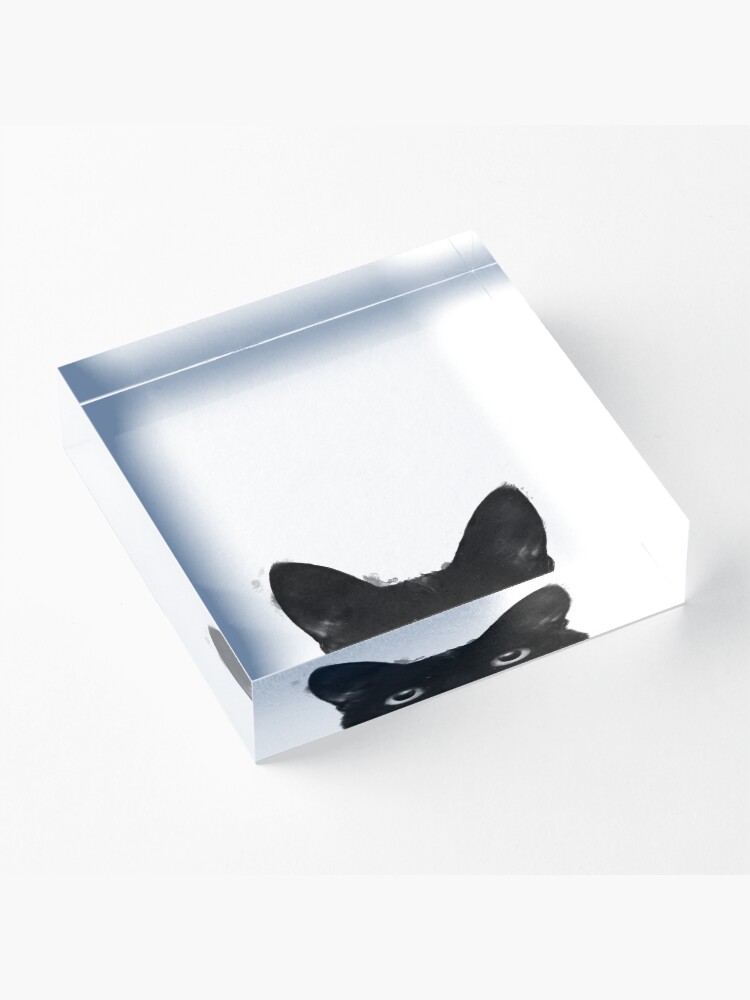 Alternate view of Are you awake yet? Acrylic Block