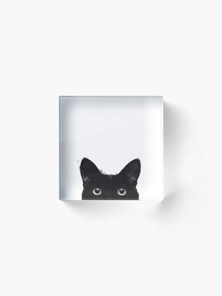 Alternate view of Are you awake yet? Acrylic Block
