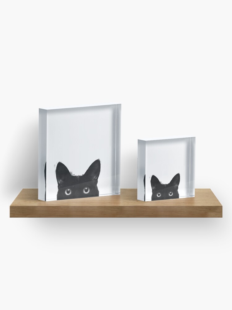 Alternate view of Are you awake yet? Acrylic Block