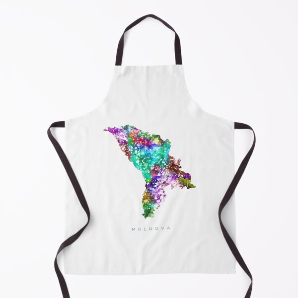 Item preview, Moldova Map Watercolor Painting designed and sold by InkistPrints.