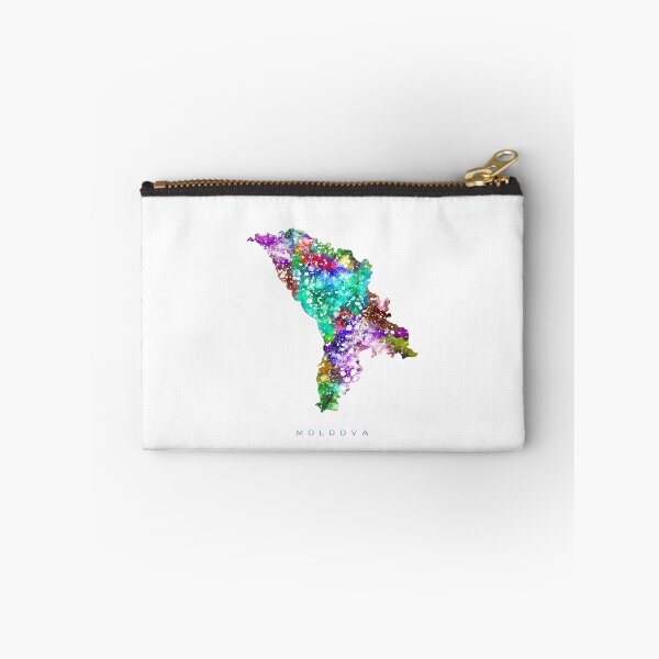 Item preview, Moldova Map Watercolor Painting designed and sold by InkistPrints.